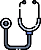 A stethoscope icon on a white background vector