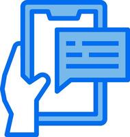 Mobile app icon vector