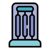 Ancient greek column representing classical architecture and history vector