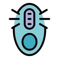 Electronic mosquito repellent device sending out sound waves vector