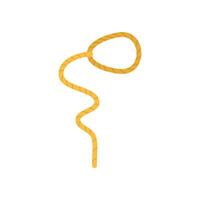 Lasso making loop isolated on white background vector