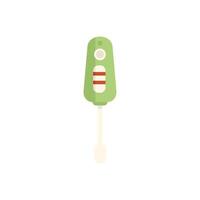 Positive plastic ovulation test showing two red lines vector