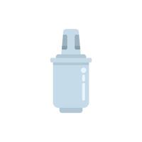 Water filter cartridge replacing reverse osmosis membrane for clean drinking water vector