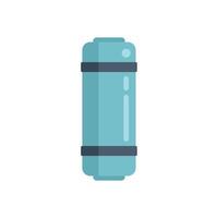 Water filter cartridge replacing old filter for clean and pure water from faucet vector