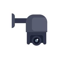 Security camera observing surrounding environment for safety and surveillance vector
