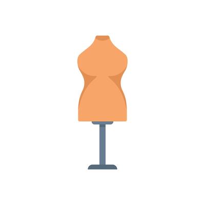 Female mannequin standing for dressmaking workshop