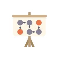 Whiteboard showing algorithm for machine learning process vector
