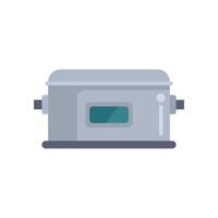 Electric meter is showing energy consumption data vector
