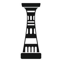 Ancient column representing classical architecture and history vector