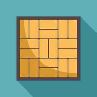 Electronic chip cpu processor is performing operations vector