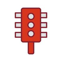 Traffic Light Icon Design vector
