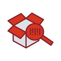 QR Code Scan Icon Design vector
