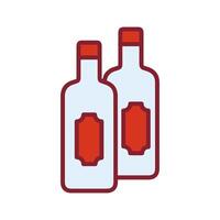 Wine Bar Icon Design vector