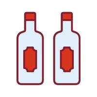 Wine Pairing Icon Design vector