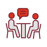 News Interview Icon Design vector