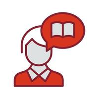Storytelling Icon Design vector