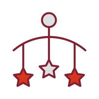 Crib Dreams Icon Design vector