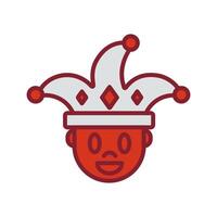 Clown Icon Design vector