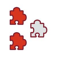 Puzzle Icon Design vector