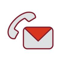 Support Email Icon Design vector