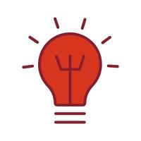 Idea Icon Design vector