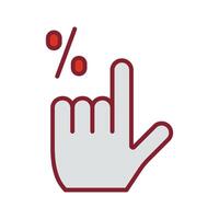Click Through Rate Icon Design vector