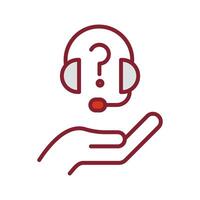 Help Resources Icon Design vector