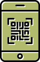 Scanning App Icon Design vector