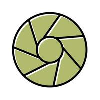 Aperture Artifacts Icon Design vector