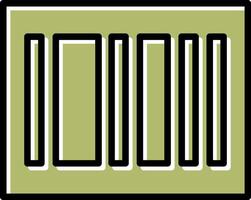 Barcode Data Icon Design vector