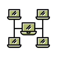 Connection Icon Design vector