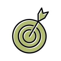 Goal Icon Design vector