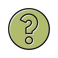Help Button Icon Design vector
