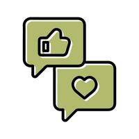 User Feedback Icon Design vector