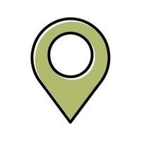 Map Pin Icon Design vector