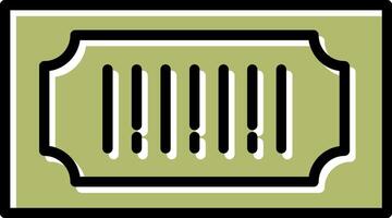 Barcode Price Icon Design vector