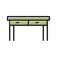 Table Icon Design vector