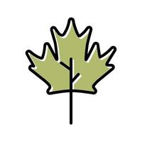 Maple Leaf Icon Design vector