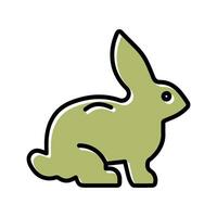 Rabbit Icon Design vector