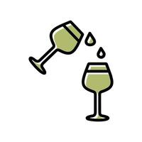 Wine Sip Icon Design vector
