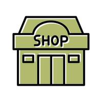 Store Icon Design vector