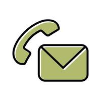 Support Email Icon Design vector