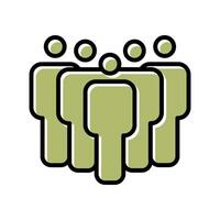 Diversity and Inclusion Icon Design vector