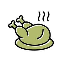 Chicken Icon Design vector