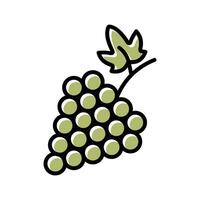 Grapes Icon Design vector