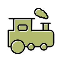 Train Icon Design vector