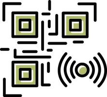 37 - QR Code Wi-Fi.eps vector