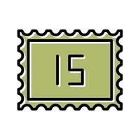 Postage Due Icon Design vector