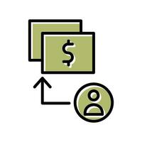 Compensation Package Icon Design vector
