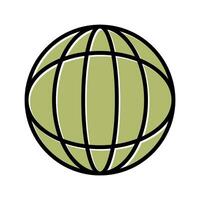 Globe Icon Design vector